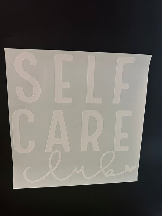 Self Care Club White