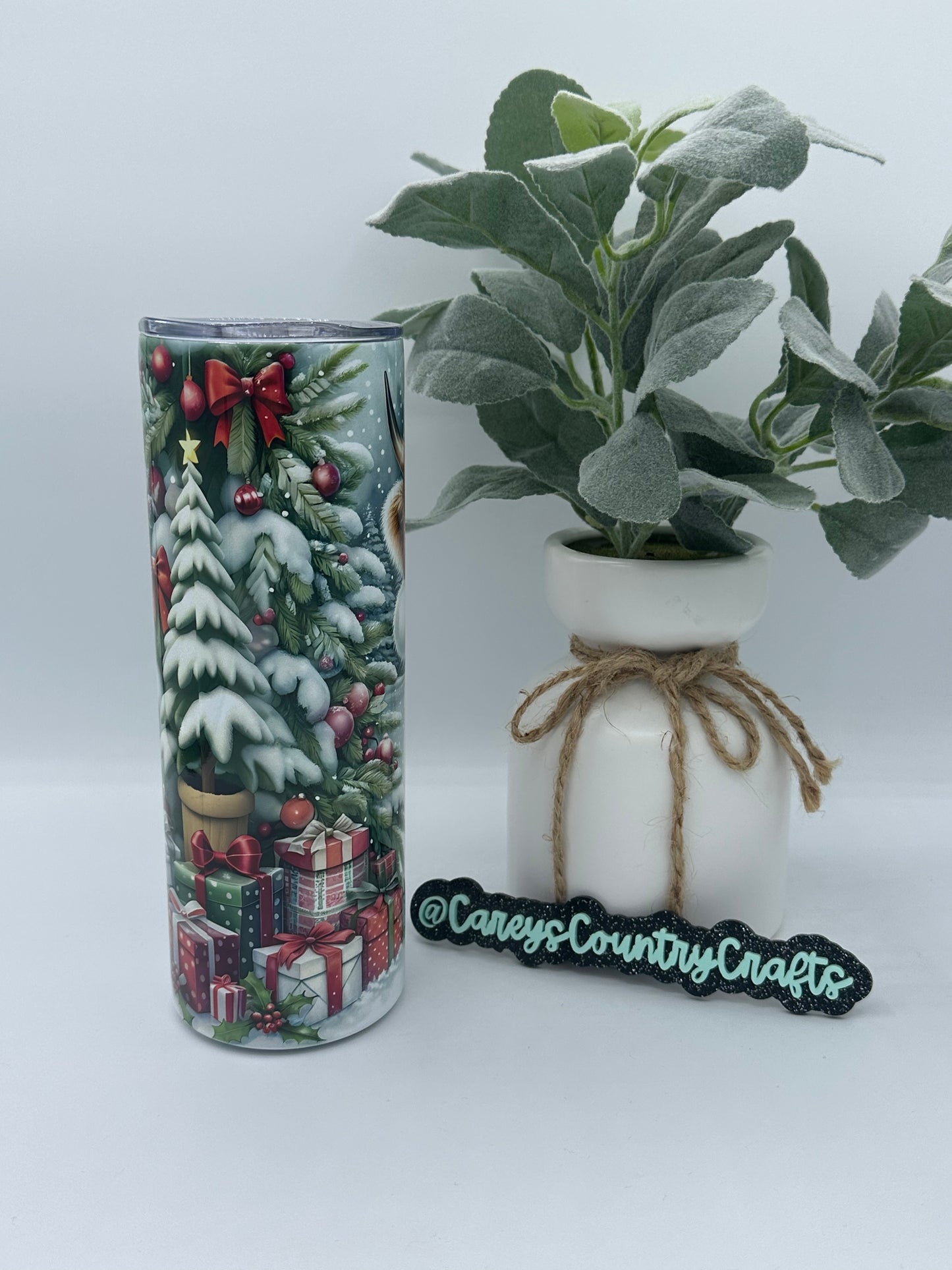 Santa Highland Tumbler