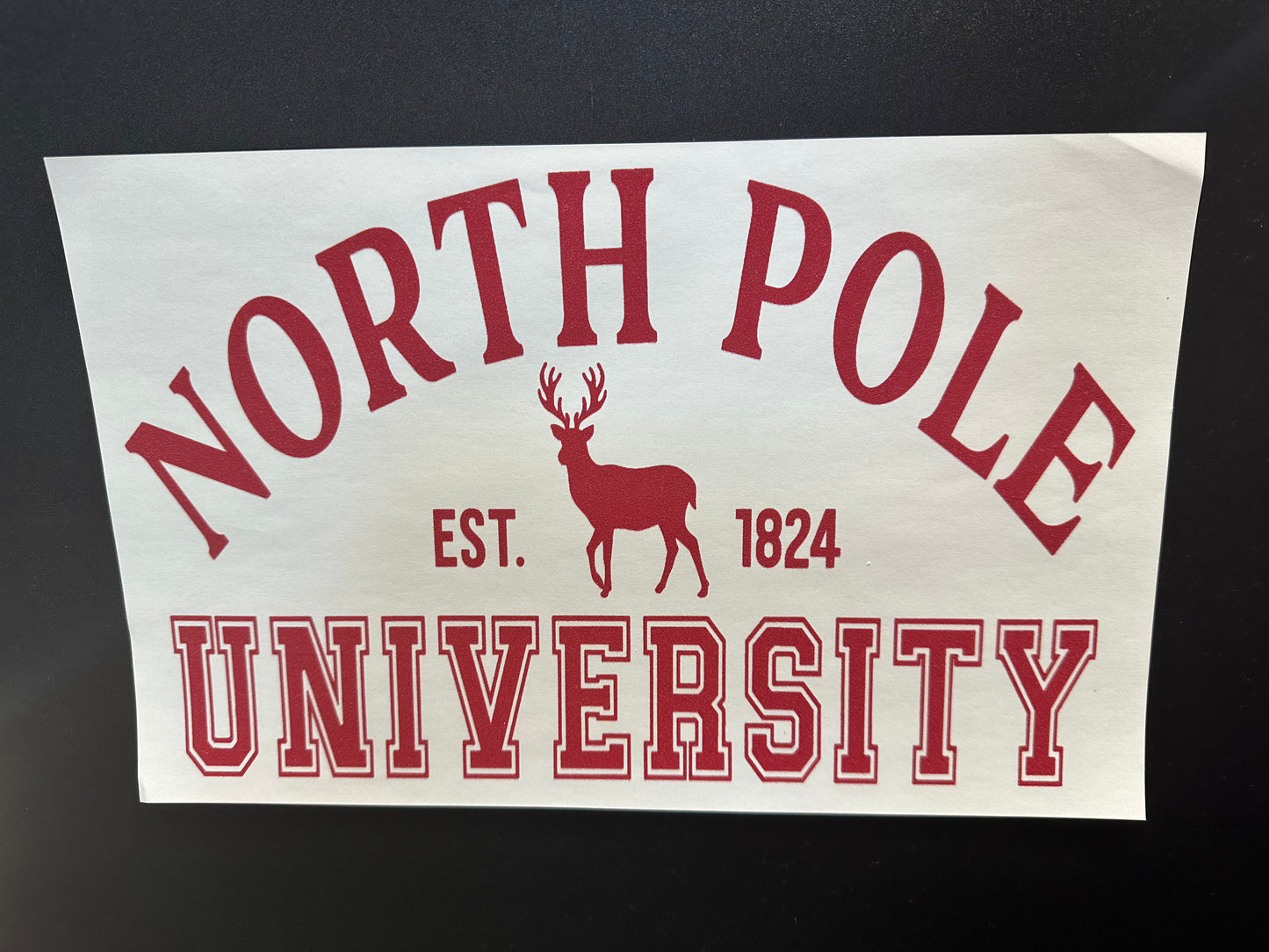 North Pole University Red