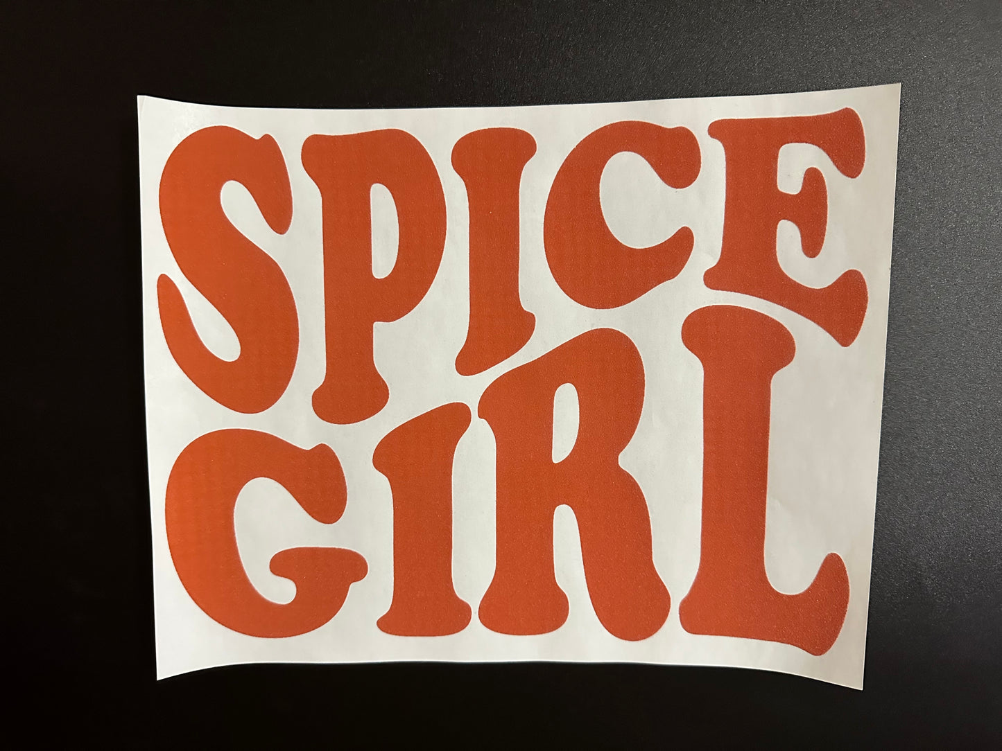 Spice Girl Orange