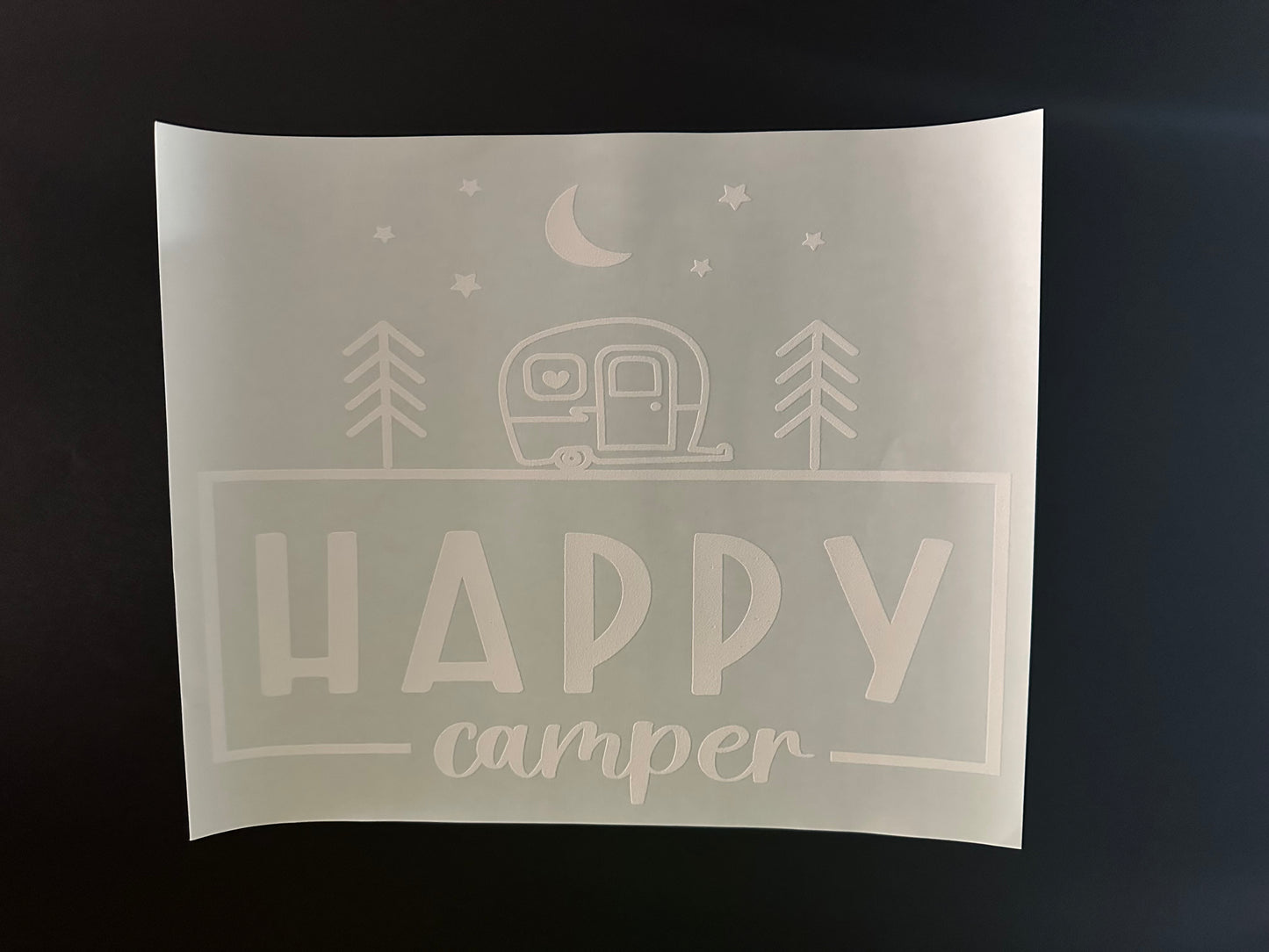 Happy Camper White