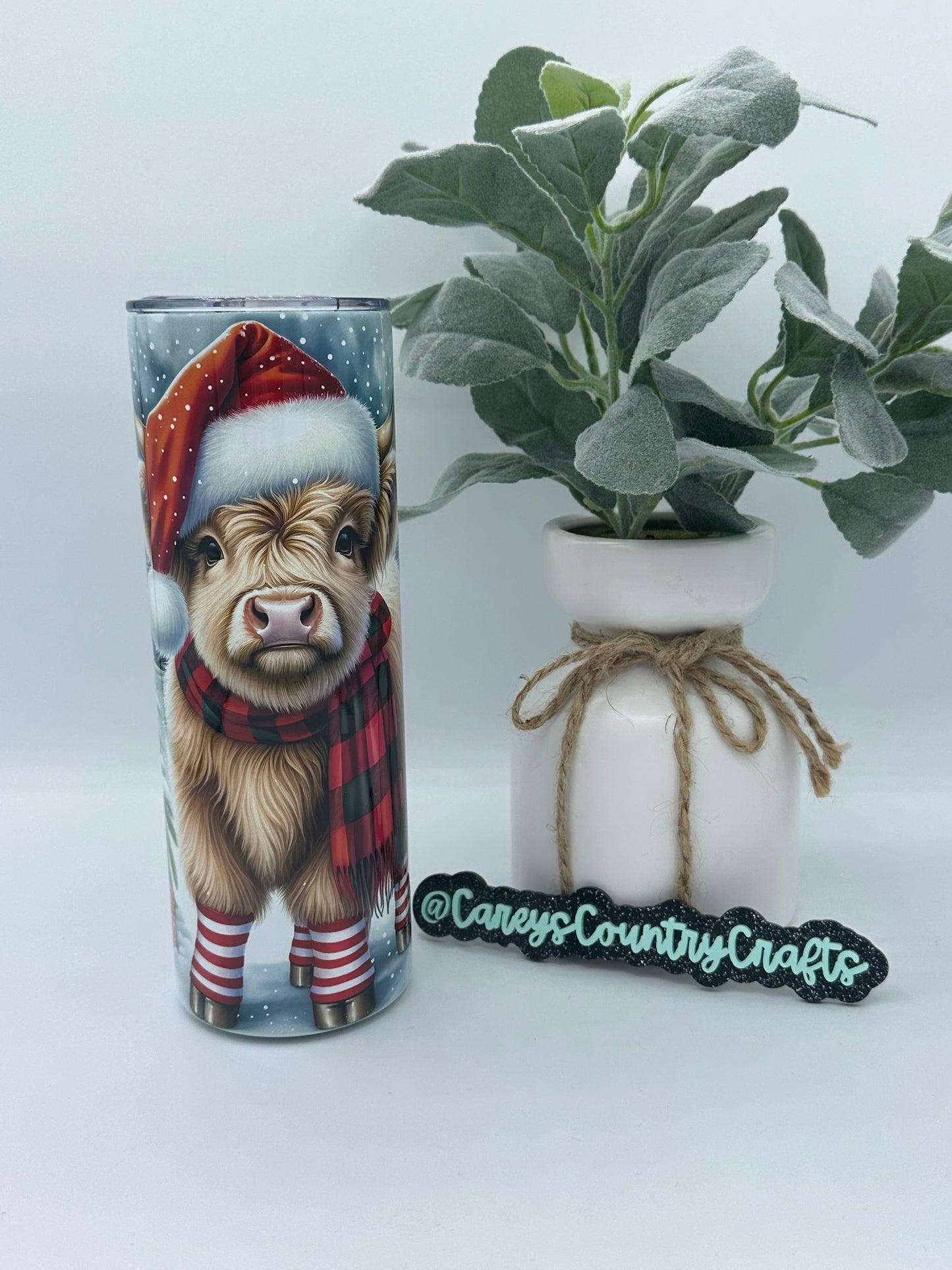 Santa Highland Tumbler