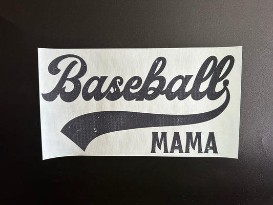 Baseball Mama Black