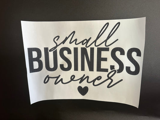 Small Business Owner Black