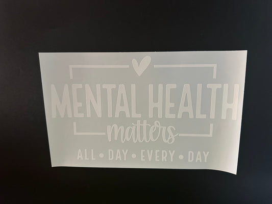 Mental Health Matters White