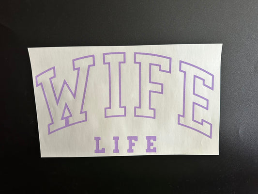 Wife Life Purple