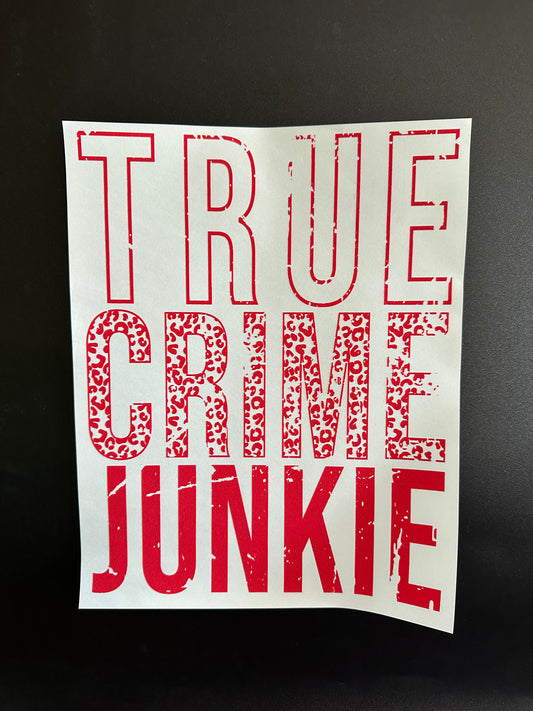 True Crime Junkie Red