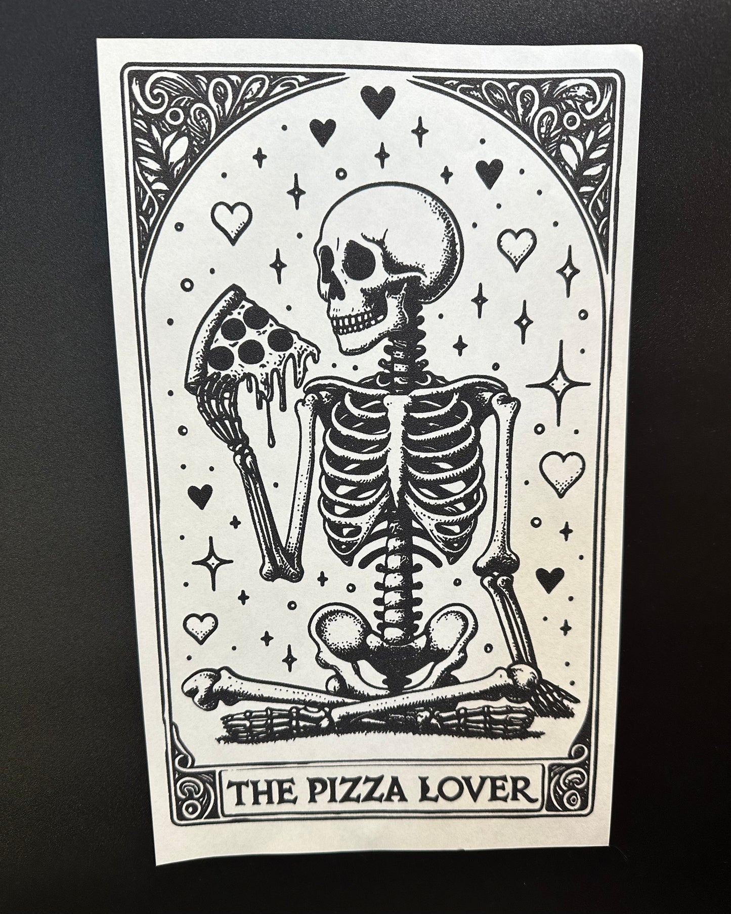 The Pizza Lover Black