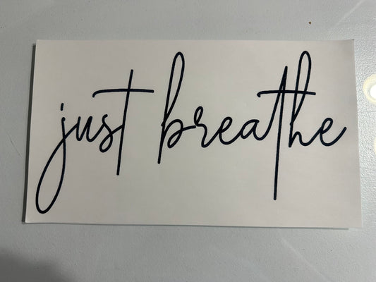 Just Breathe Black