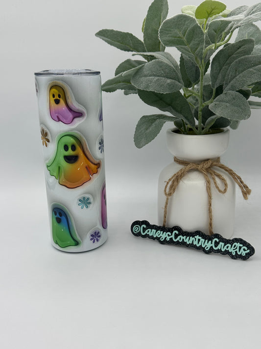 Neon Ghosts Tumbler