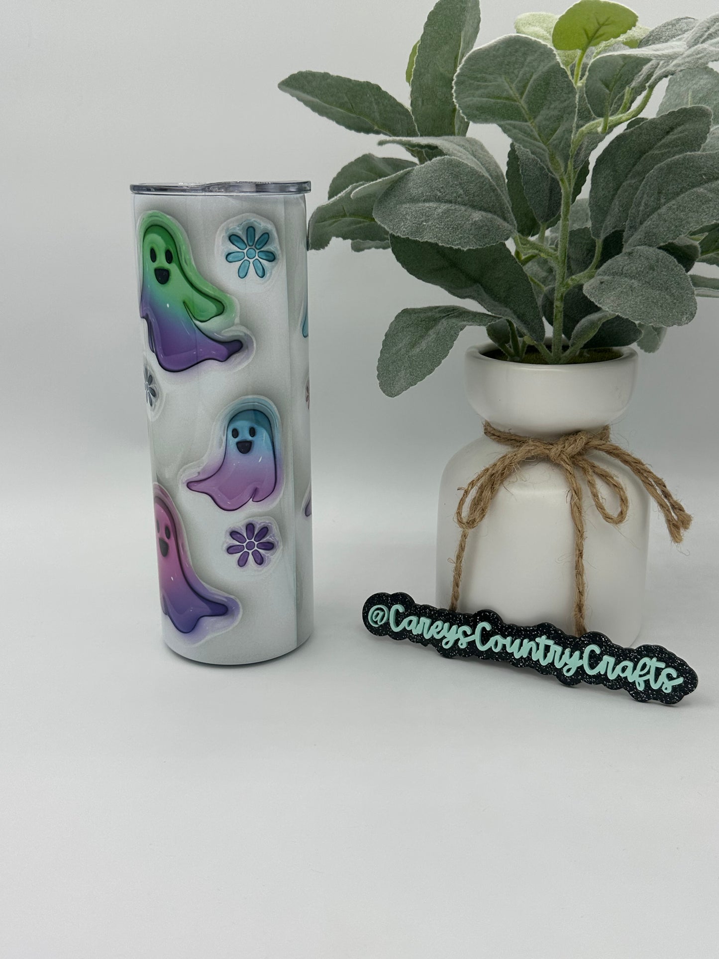 Neon Ghosts Tumbler