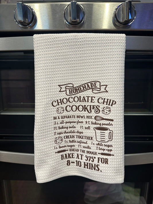 Chocolate Chip Cookies Tea Towel