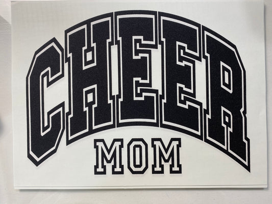 Cheer Mom Black