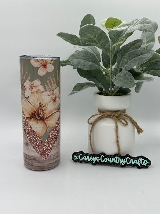 Magnolia Sparkle Tumbler