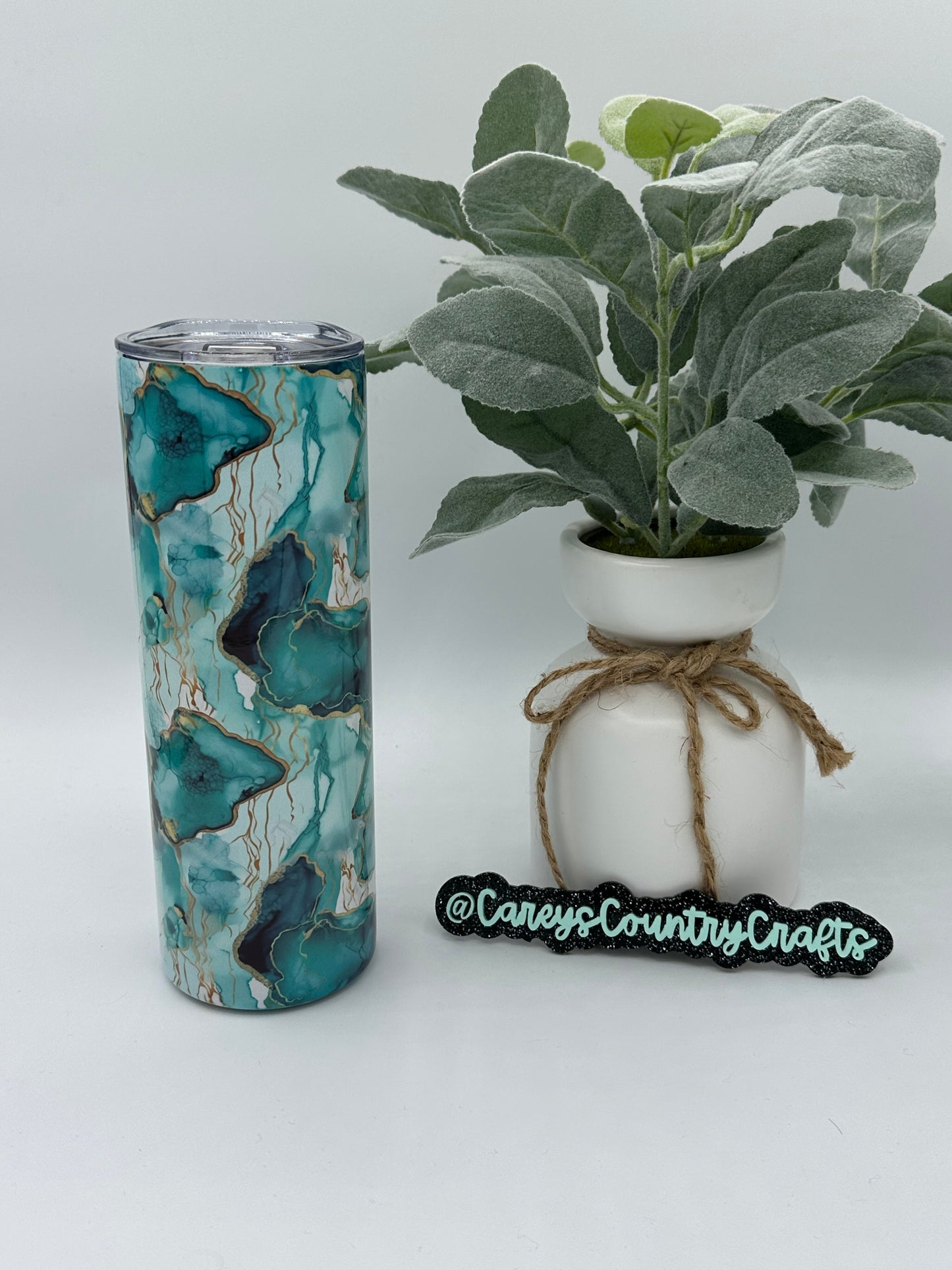 Turquoise Geode Tumbler