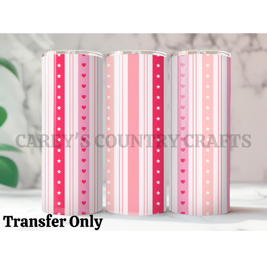 Wrapped in Love Sublimation Tumbler Transfer