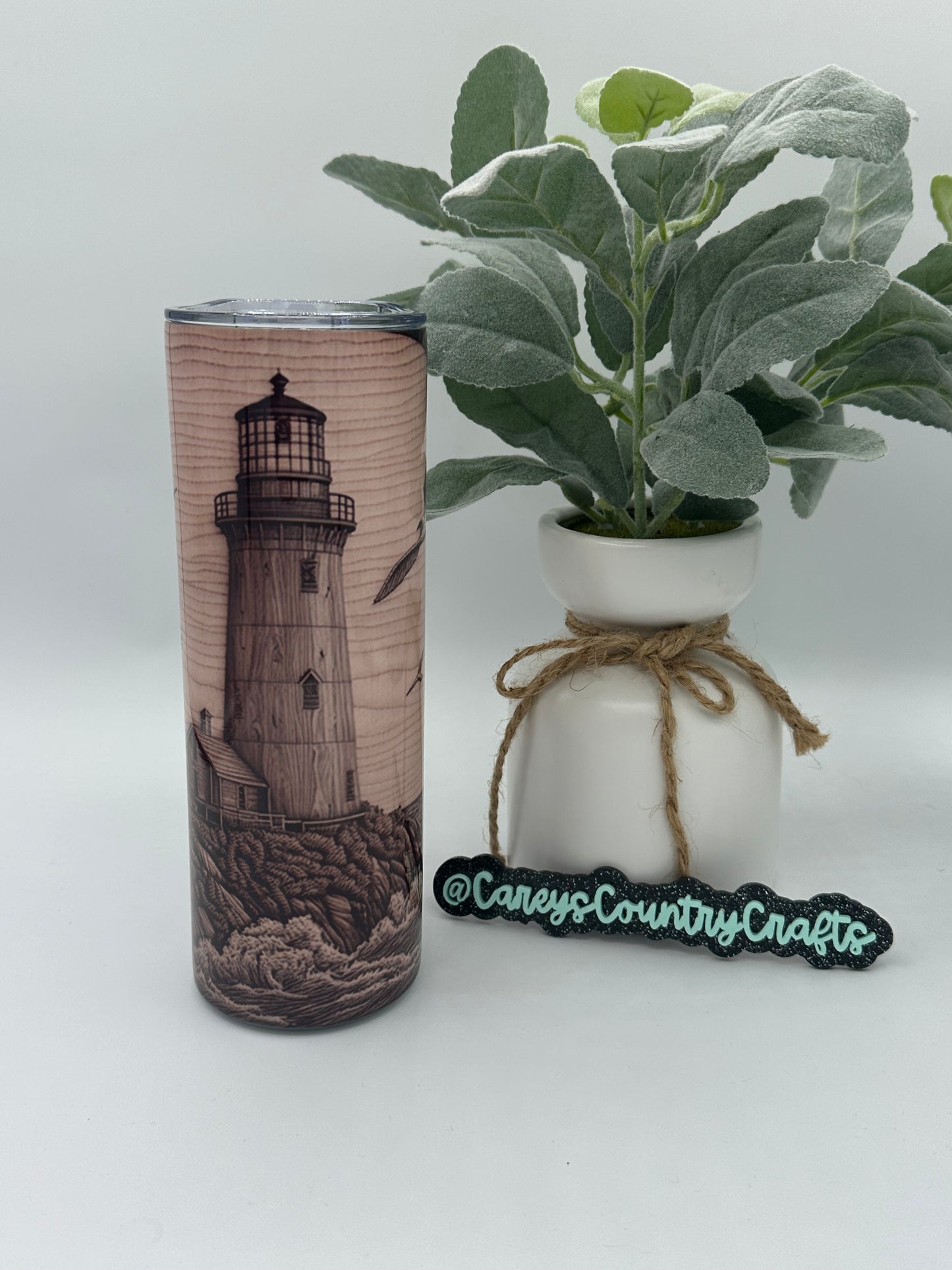 Lighthouse Artwork Tumbler