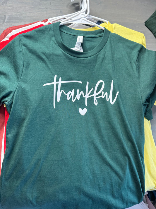 SMALL Short Sleeve Thankful