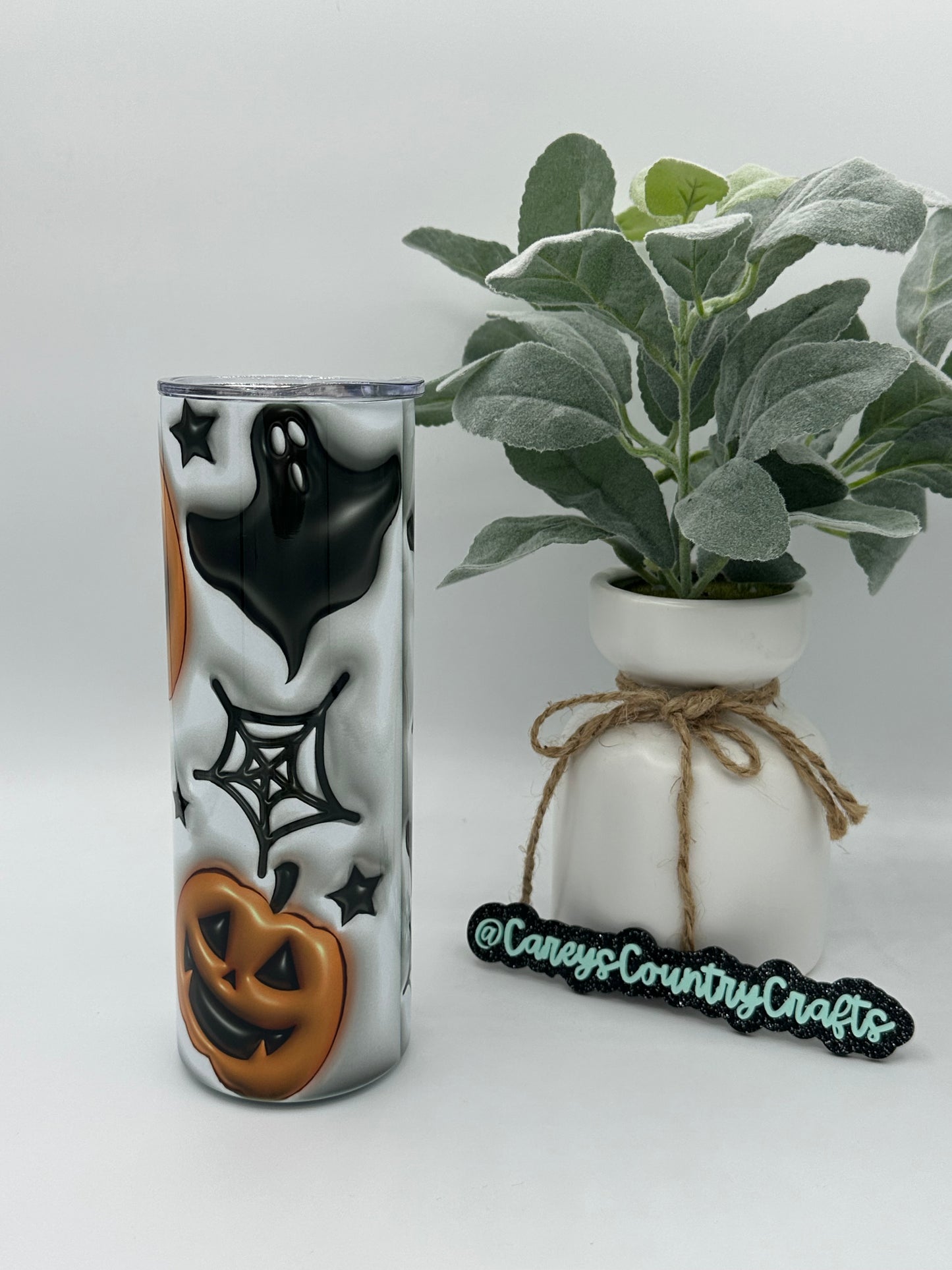Puff Pumpkins and Ghosts Tumbler