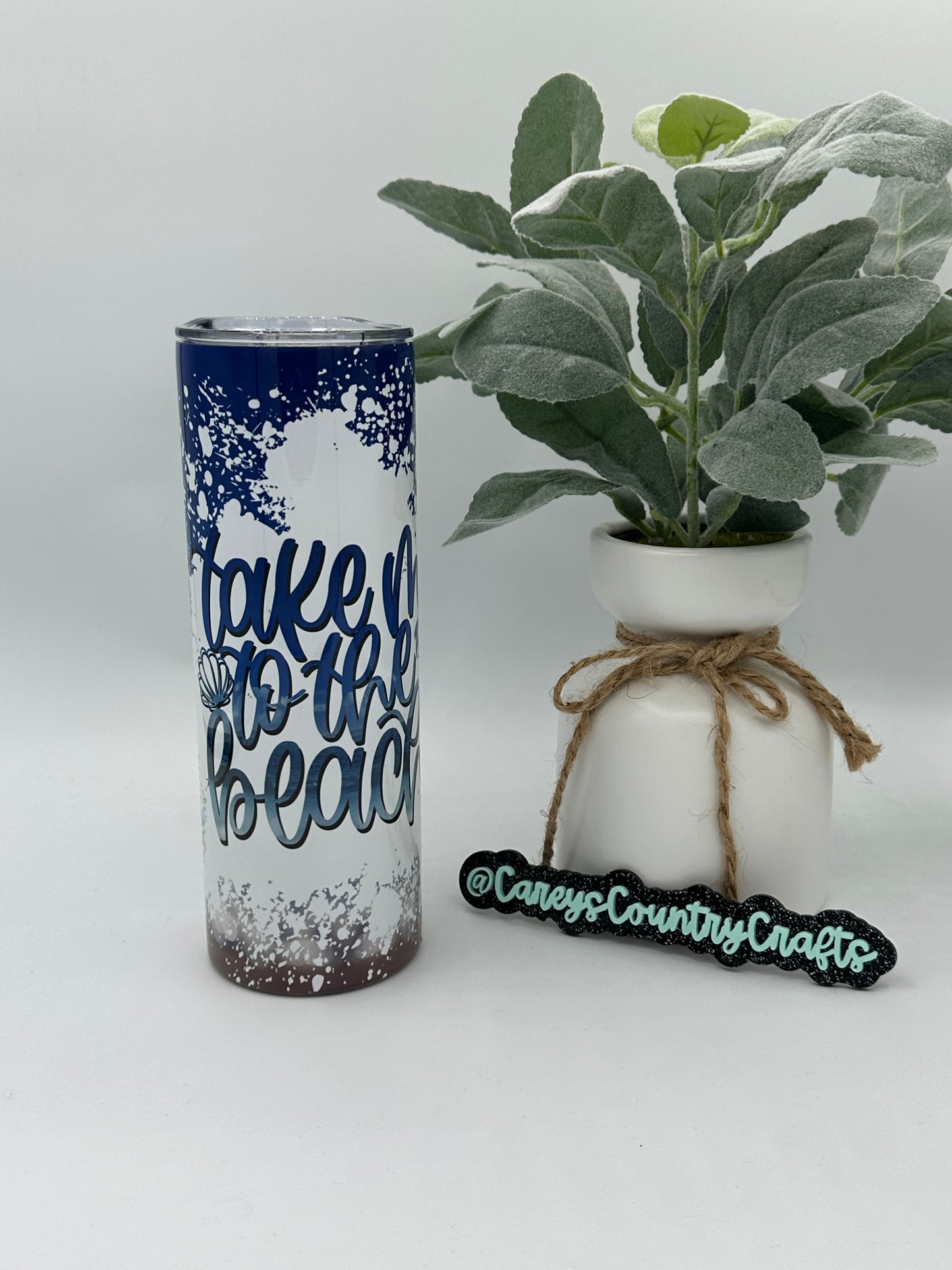 Take Me To The Beach Tumbler