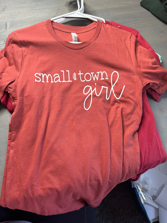 SMALL Short Sleeve Small Town Girl