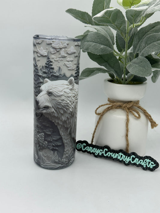 3D Bear Tumbler