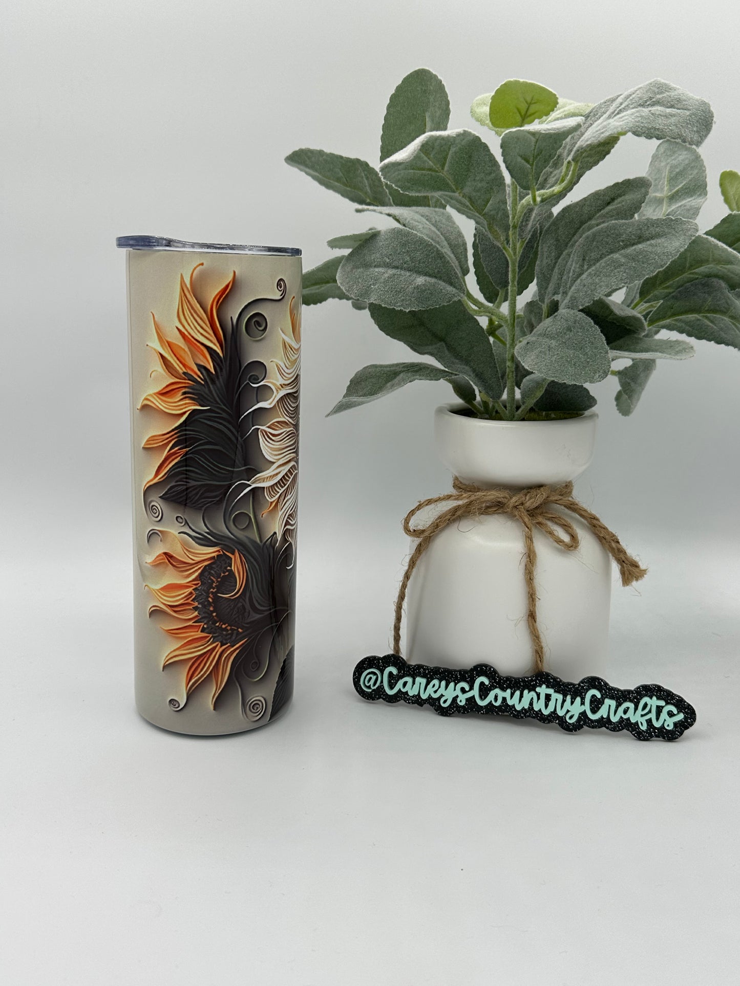 Sunflower Swirl Tumbler