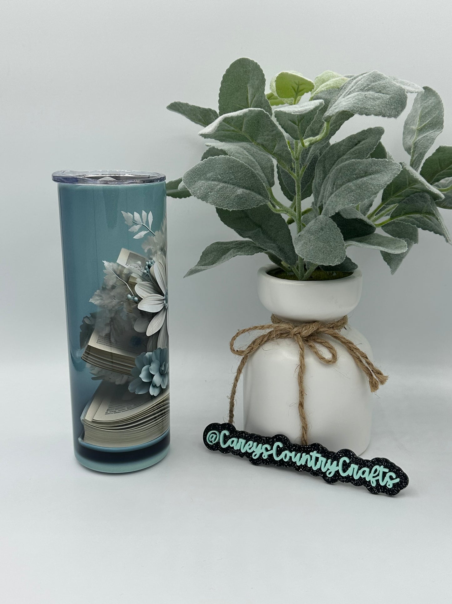 3D Books Tumbler