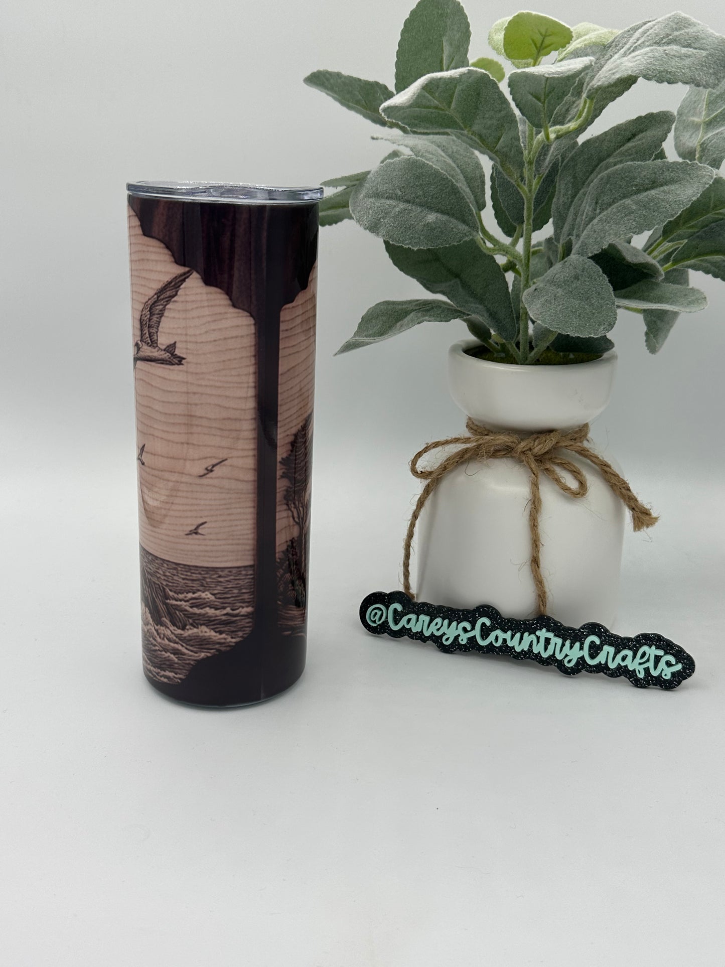 Lighthouse Artwork Tumbler