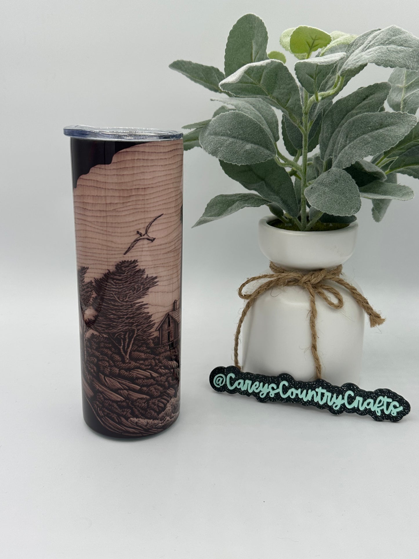 Lighthouse Artwork Tumbler