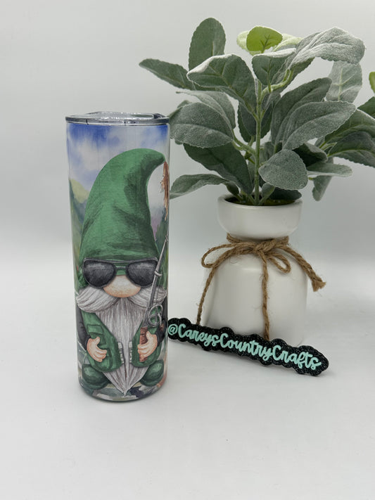 Fishing Gnome Tumbler