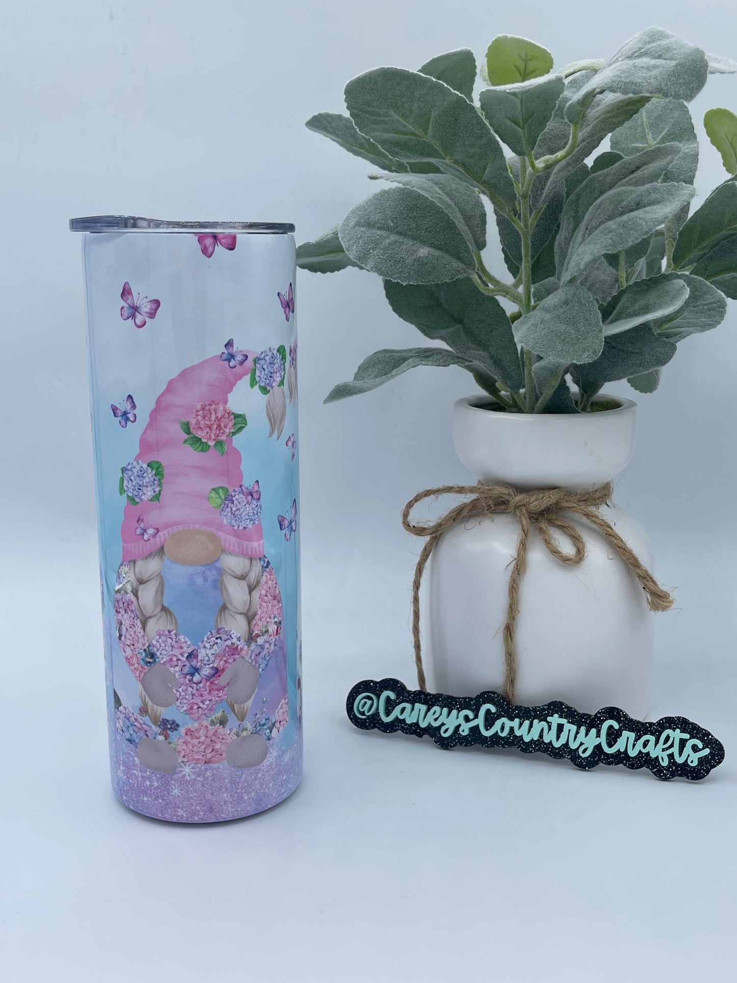 Butterfly Gnomes Tumbler