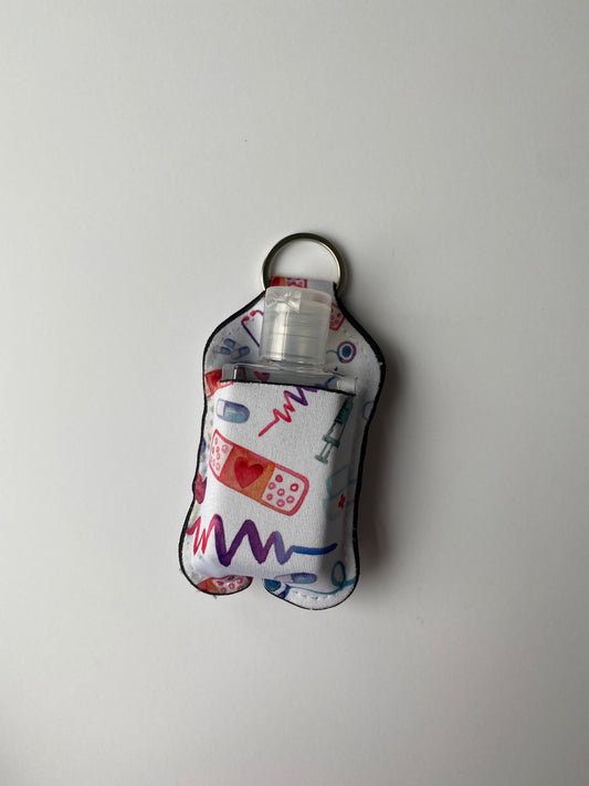 Nurse Hand Sanitizer Keychain