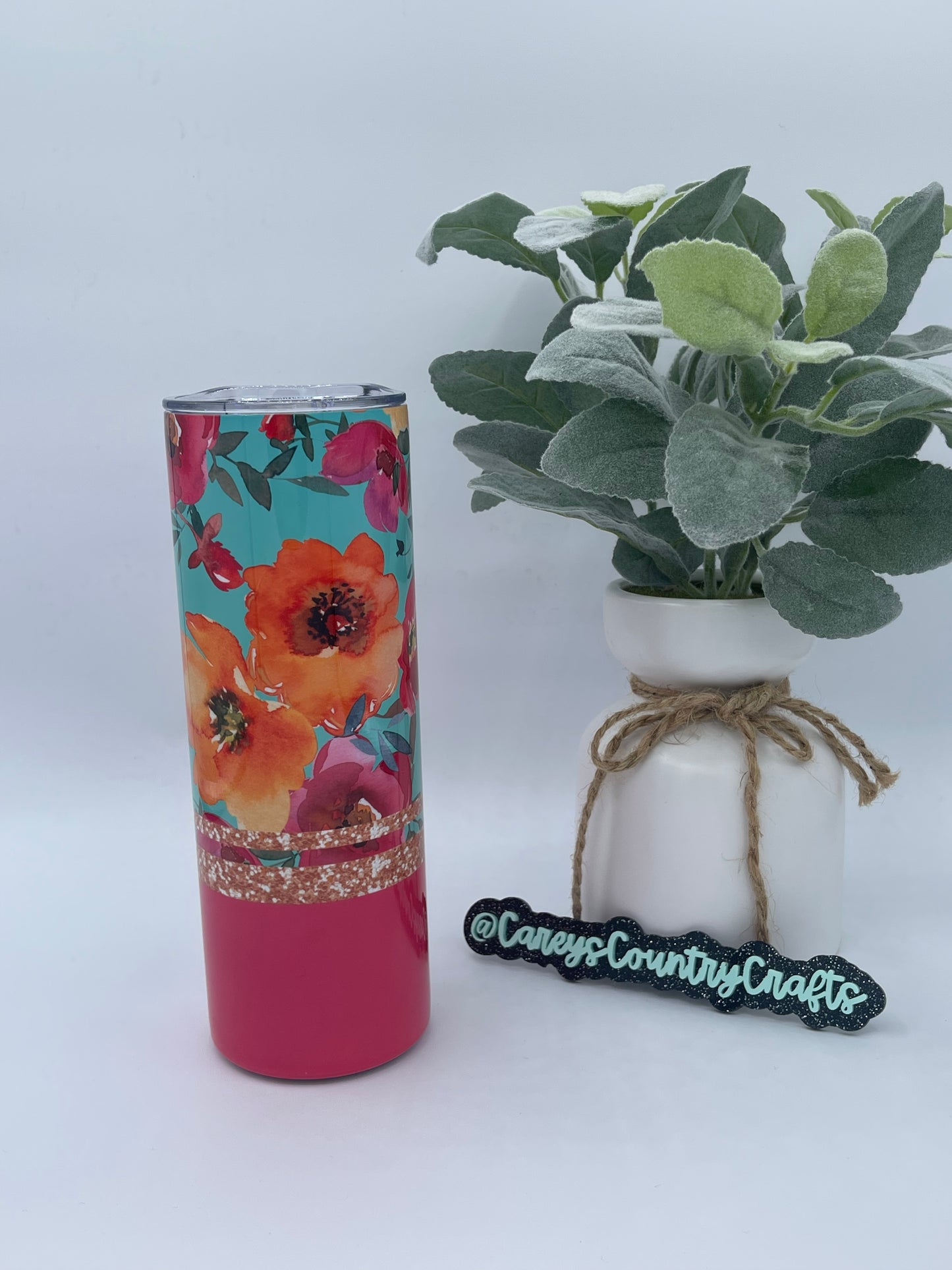 Floral Fun Tumbler