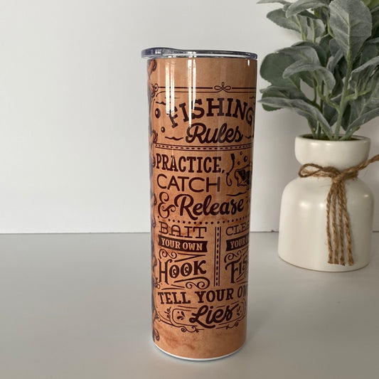 Fishing Rules Tumbler