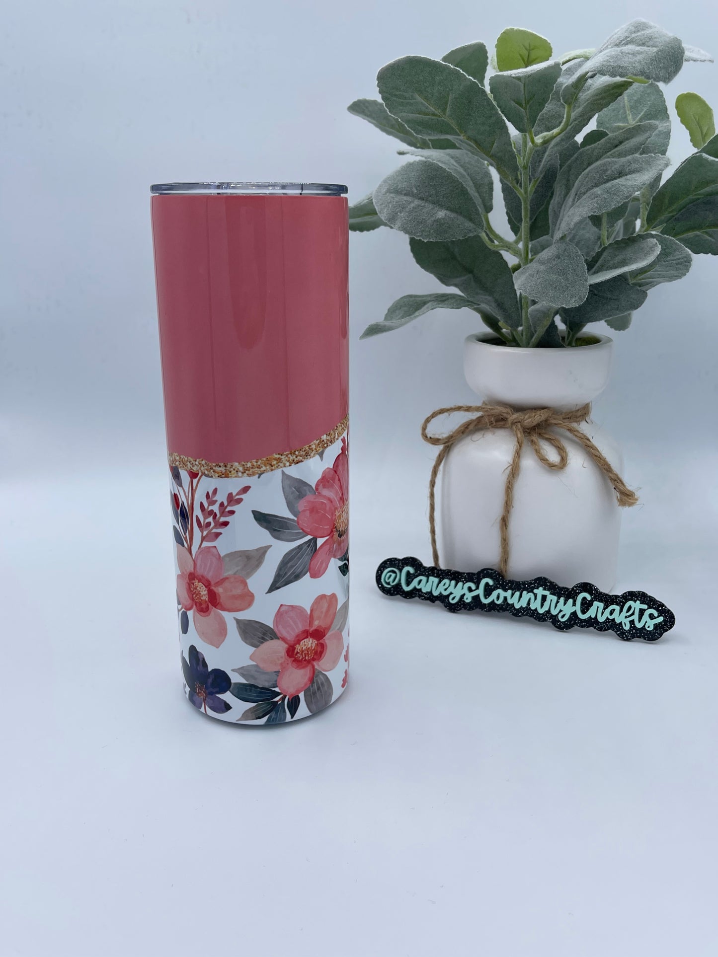 Tropical Floral Tumbler