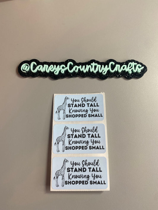 You Should Stand Tall Stickers