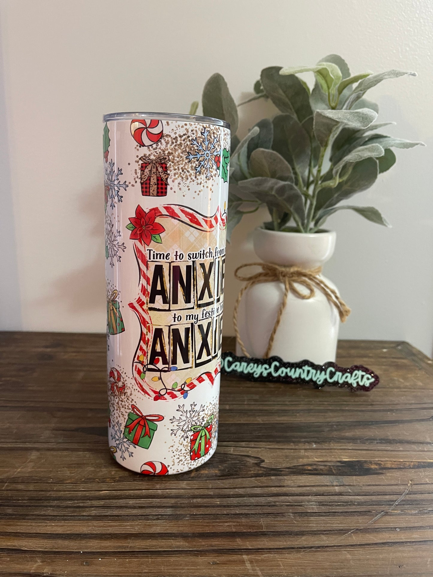 Double Anxiety Tumbler