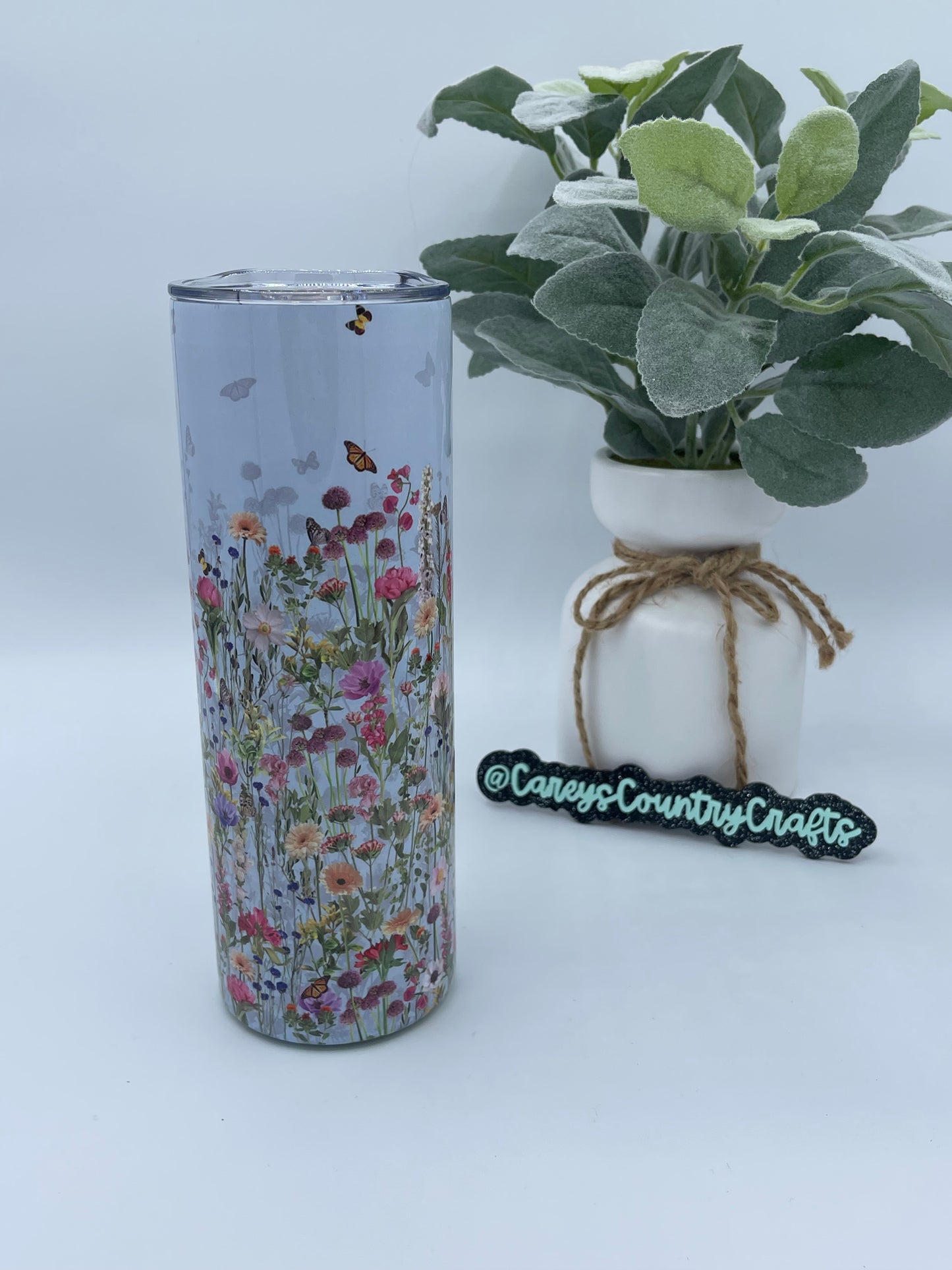 Butterfly Garden Tumbler