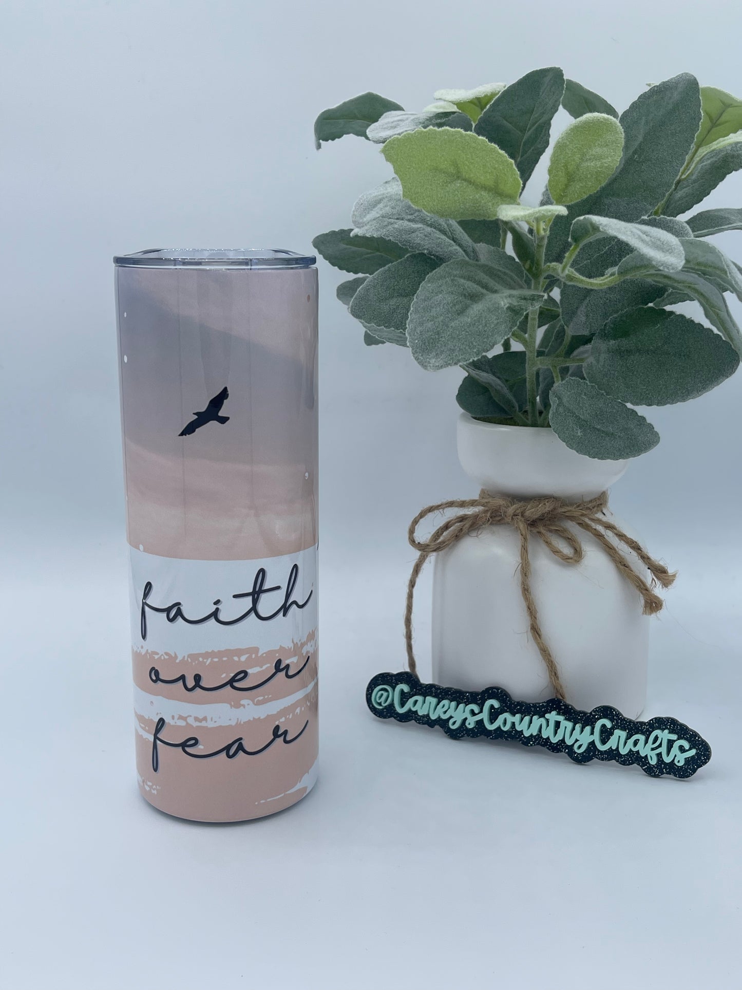 Faith Over Fear Tumbler