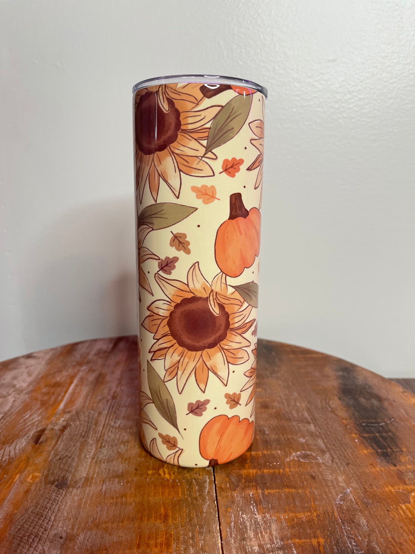 Sunflowers and Pumpkins Tumbler