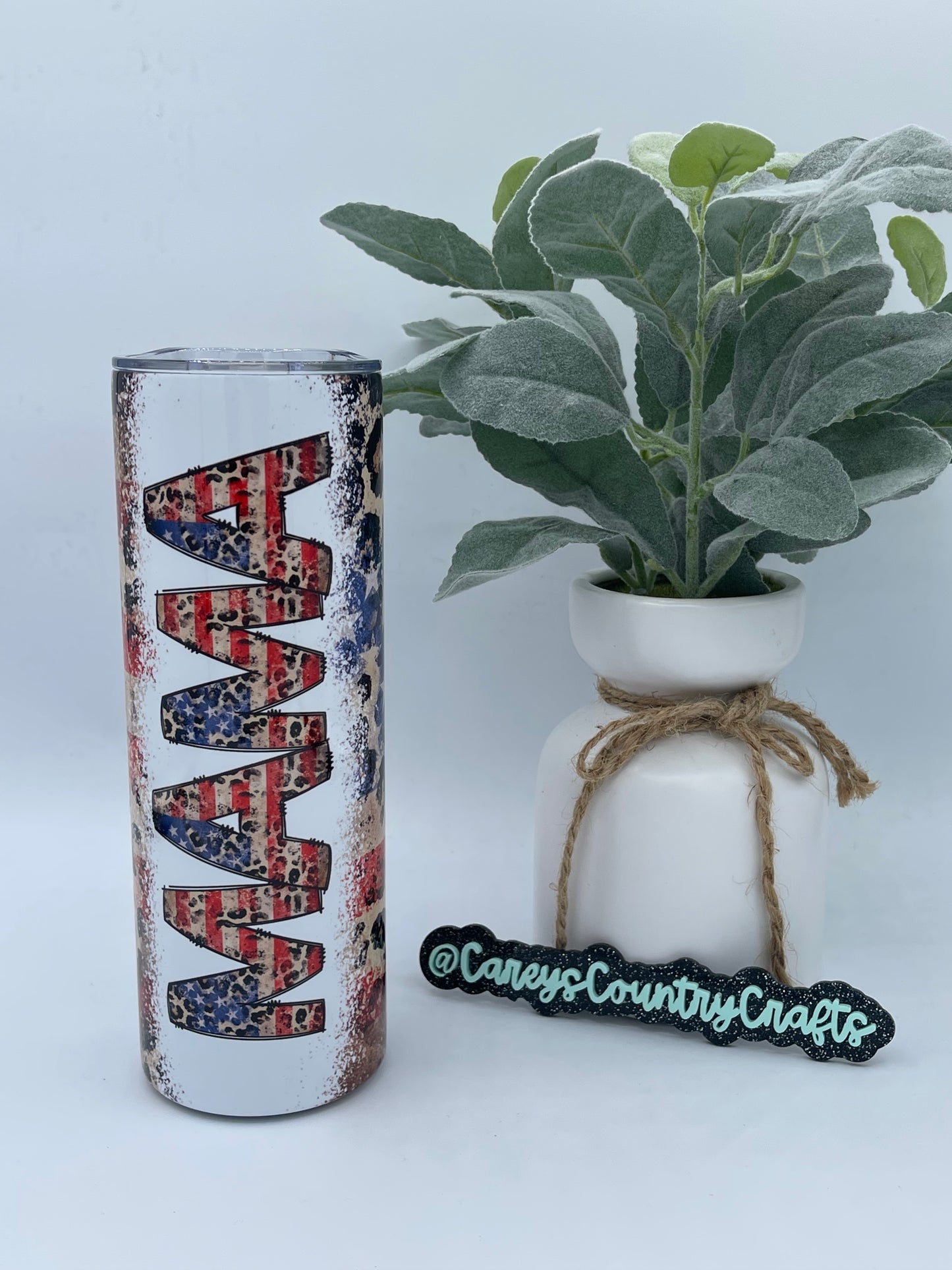 Patriotic Mama Tumbler