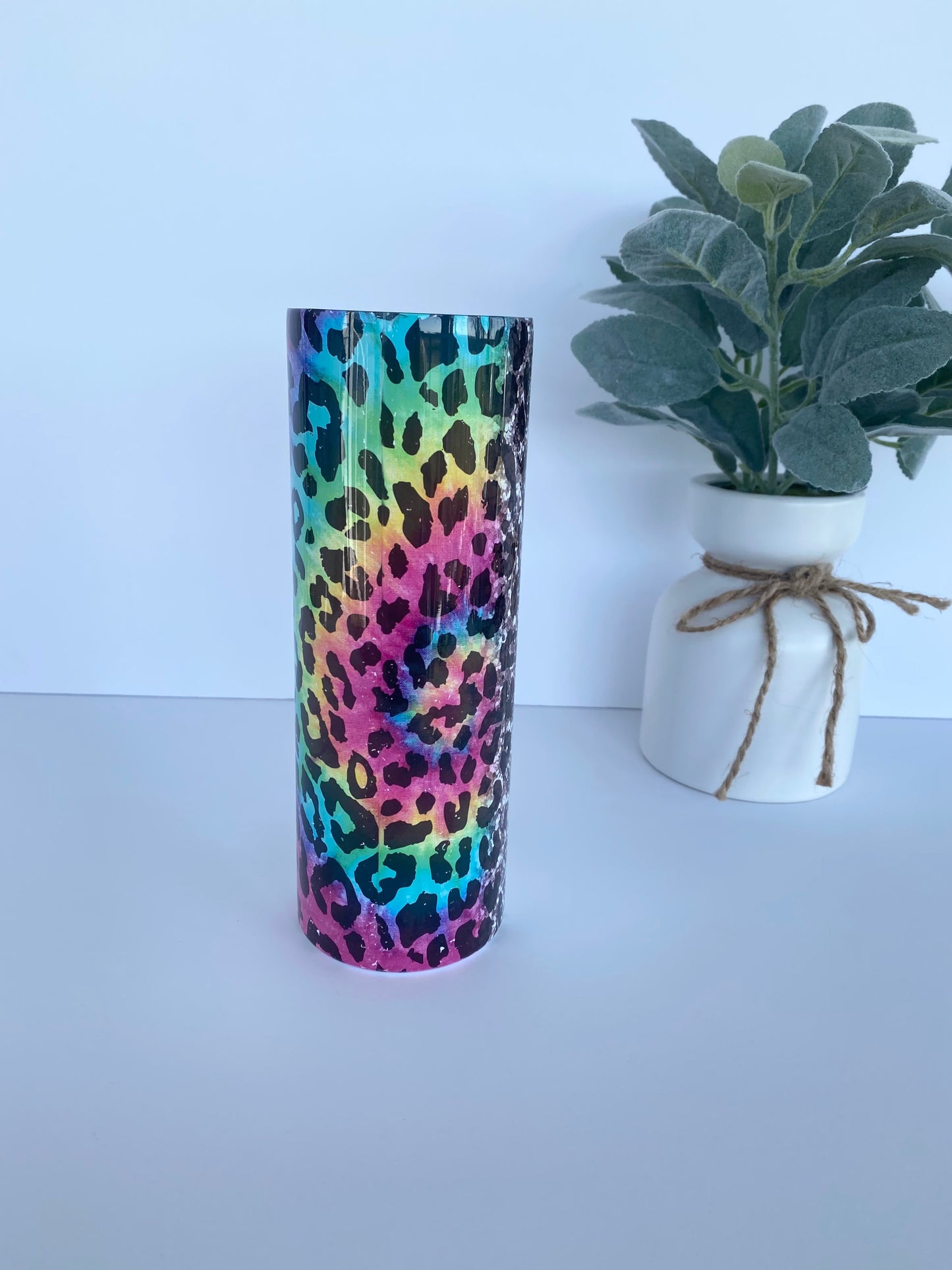 Mama Tie Dye Cheetah Tumbler