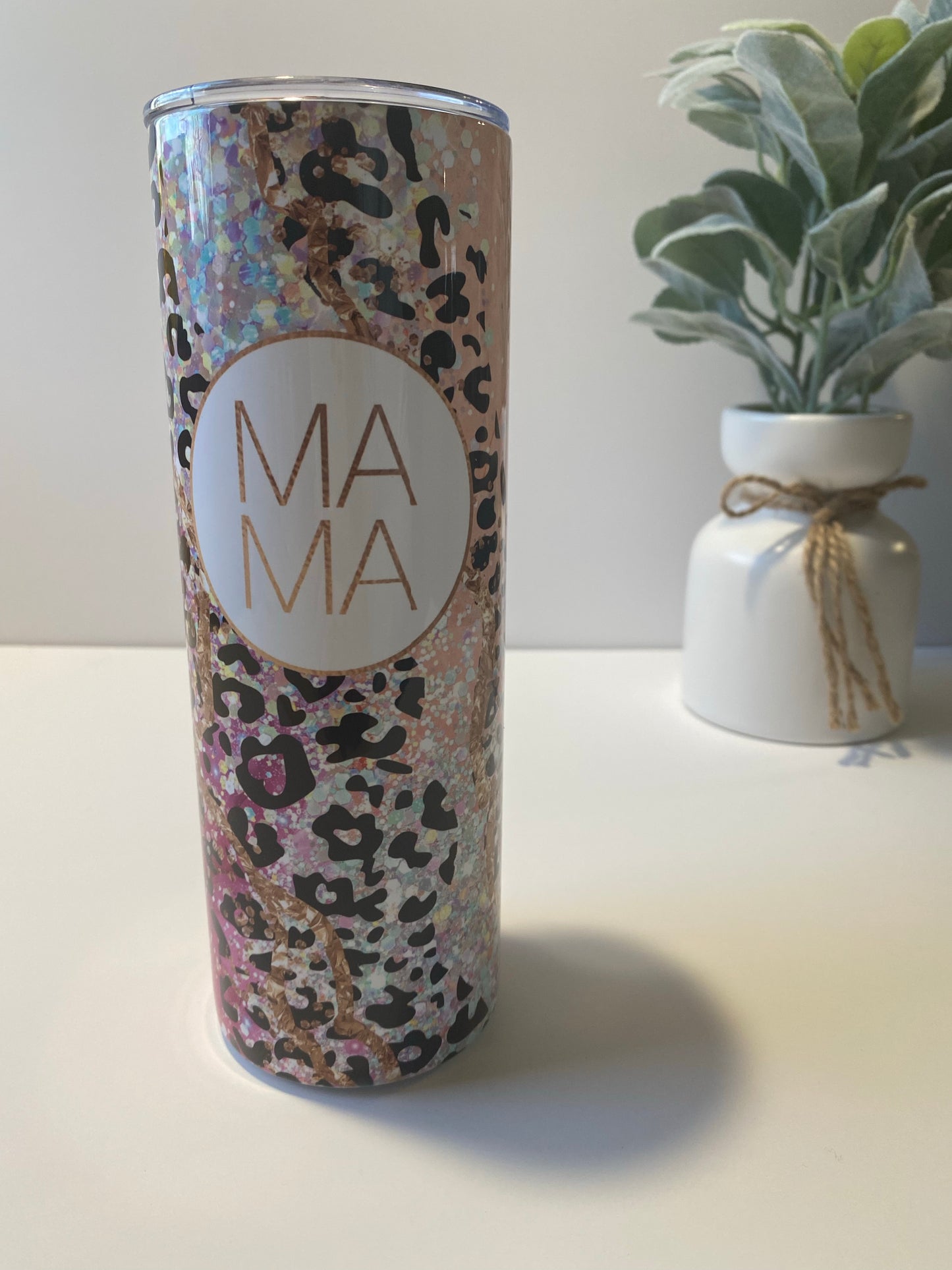 Mama Party Cheetah Tumbler