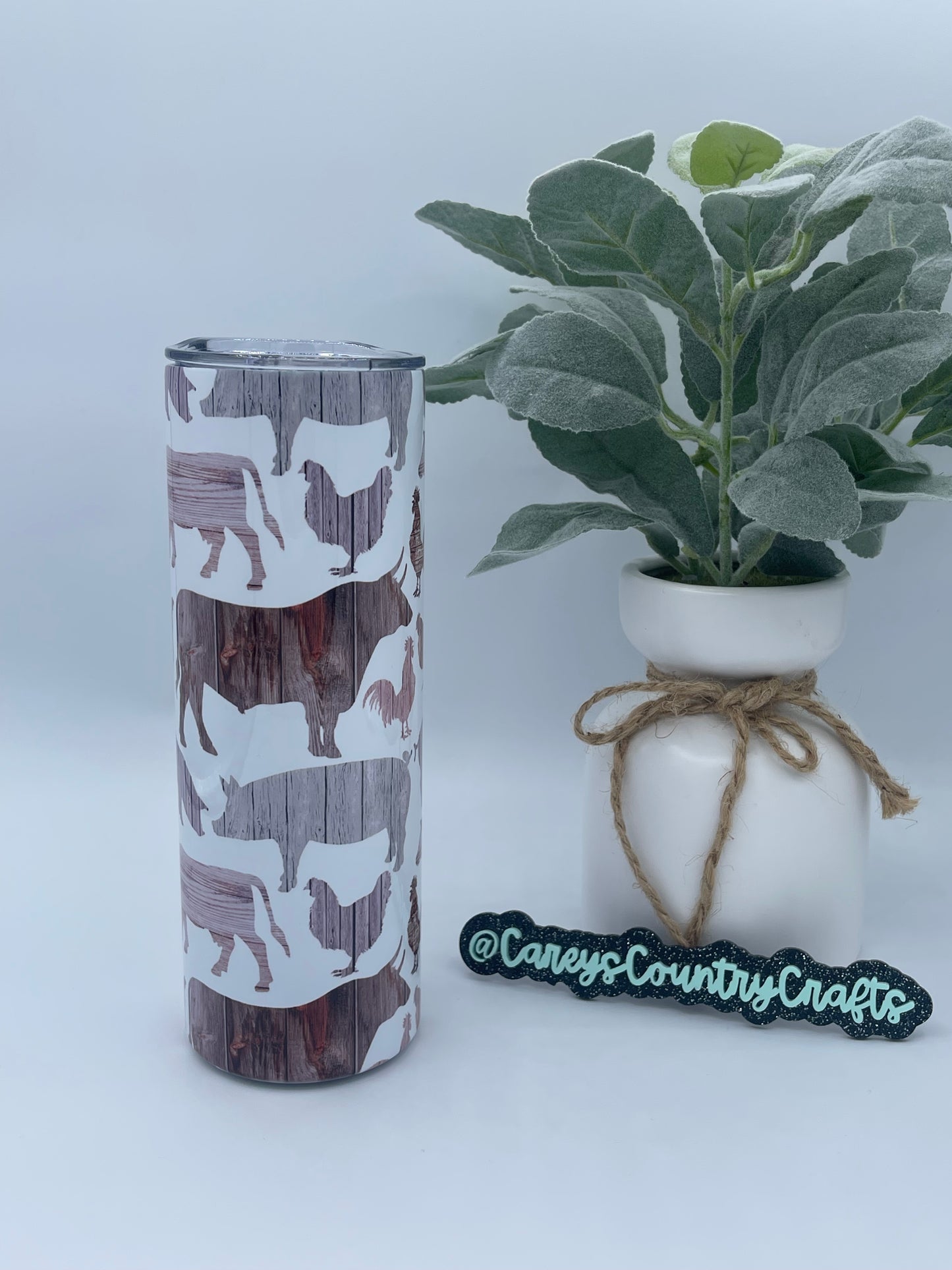 Wooden Pasture Tumbler