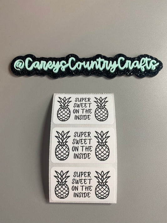 Super Sweet On The Inside Stickers