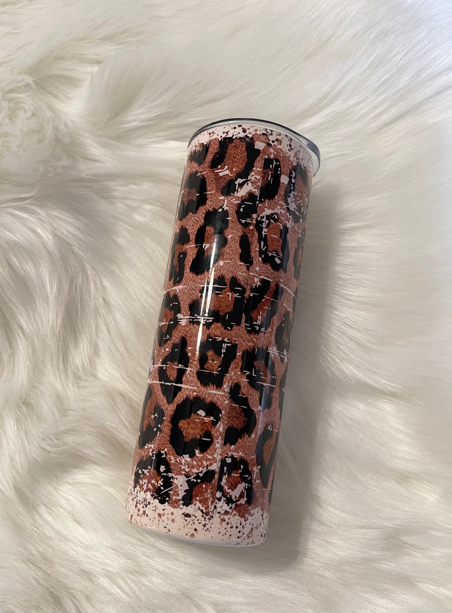 Mama Cheetah Print Tumbler