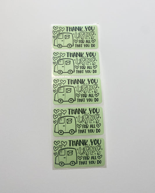 USPS Thank You Stickers
