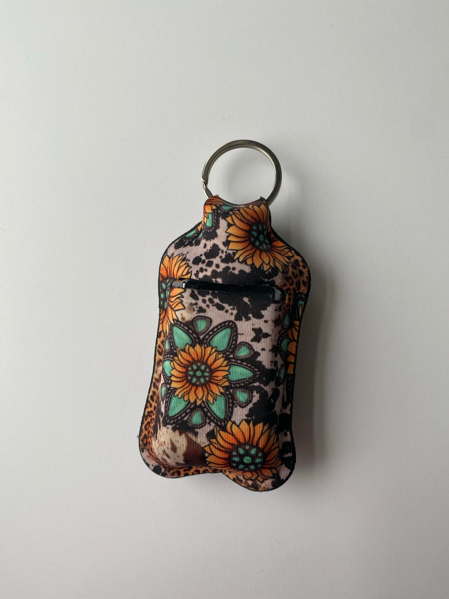 Turquoise Dreams Hand Sanitizer Keychain