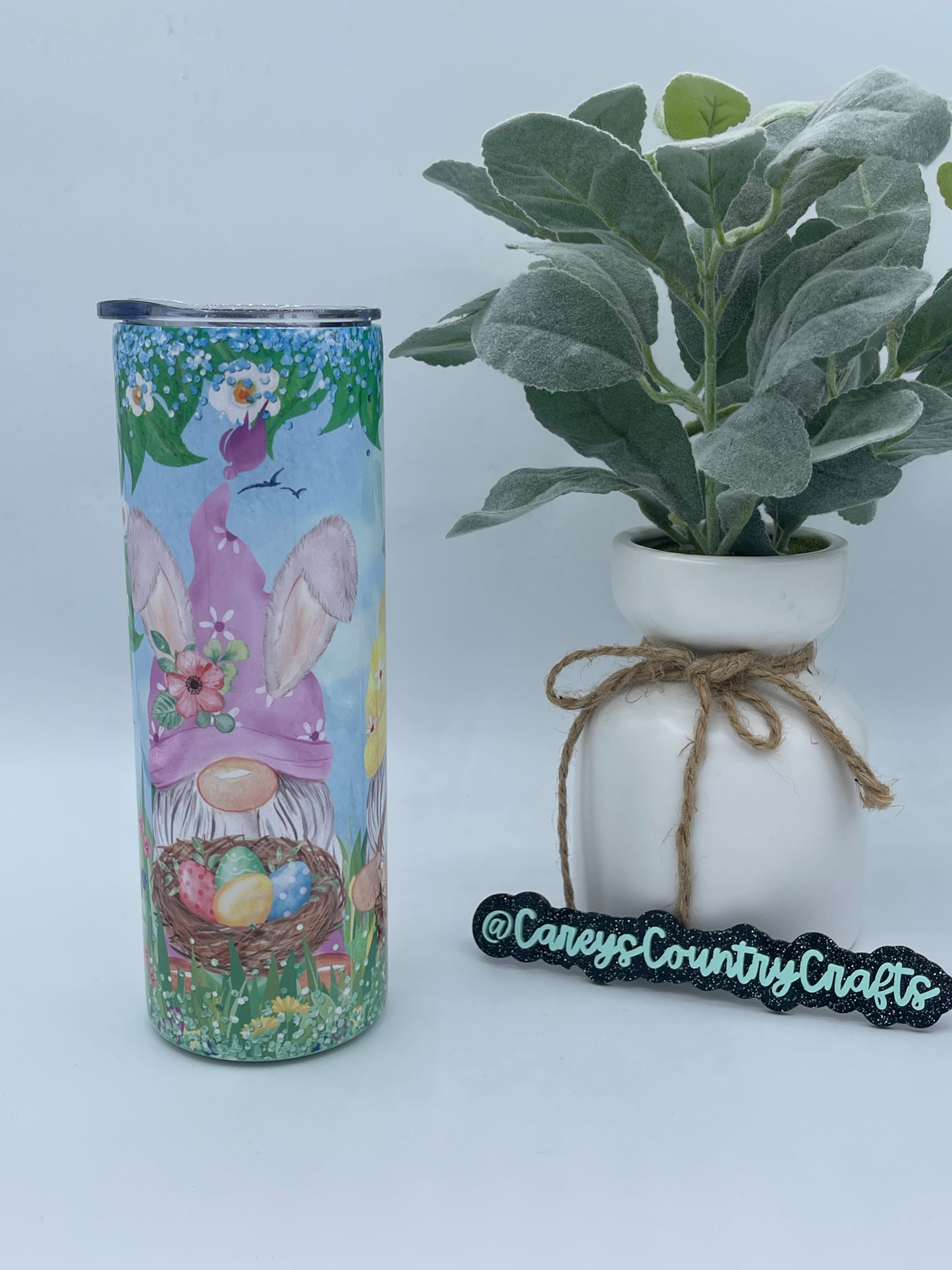 Hoppy Easter Gnomes Tumbler